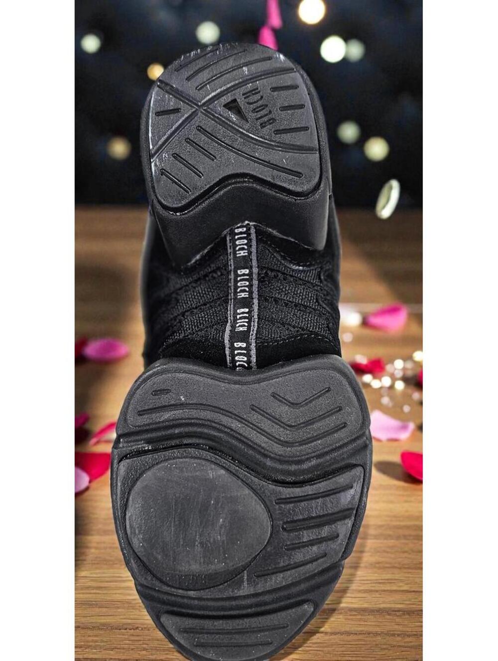 Bloch Boost DRT Mesh Split Sole Dance Sneakers - Black - Youth Size 3 - Picture 13 of 13